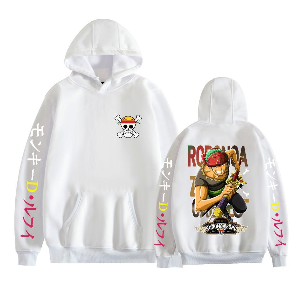 Unisex Cosplay Hoodie Pullover Women Men ONE PIECE Anime Hooded Cosplay Cartoon Sweatshirt Costume
