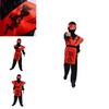 Atemberaubendes Ninjago Cosplay-Kostüm für Kinder, ideal für Halloween und Partys, mit weichem Stoff
