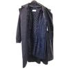 MACKINTOSH PHILOSOPHY trench coat 38 Black series Liner Sanyo Shokai Women Used