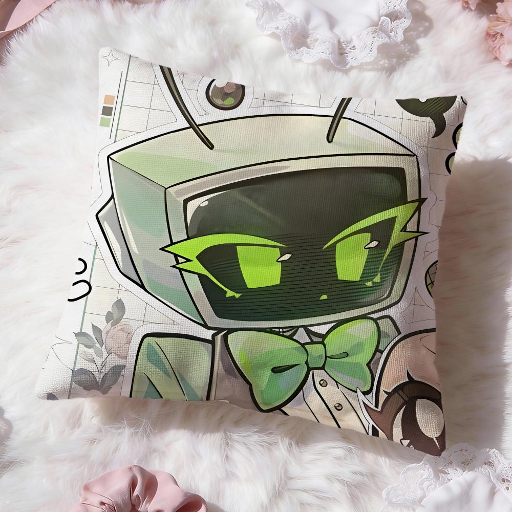 game cute d-Dandys World Cushion Cover Premium Comfort Reversible Pillow Cove -Two in One Design for Any Room & Car Interior