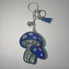 Fashion Sparkling Water Diamond Embellished Keychain Creative Ball Pendant For Gift Giving