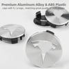 Wheel Cap Kit For Tesla Model Y/Model 3, For 19“ Wheels Only, 4 Hub Center Caps + 20 Lug Nut Covers + Puller And Screwdriver For Untalling, Silver