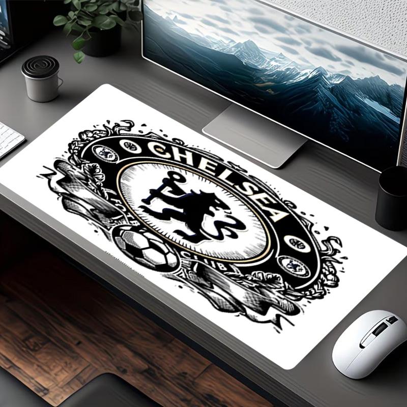Chelsea F.C Print Mouse Pad, for Keyboard Pad Laptop PC Mat for Office Home Use, Desk Decor, Perfect Birthday Gift for Gamers