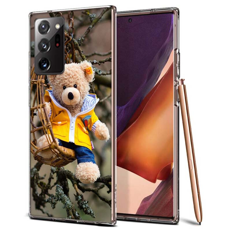 Funny And Cute Bear Phone Case for Samsung A55 A35 A25 A15 A07 A05S A16 A17 A26 A36 A37 A56 A57 Galaxy Note 20 10 A50S A71 A51 A