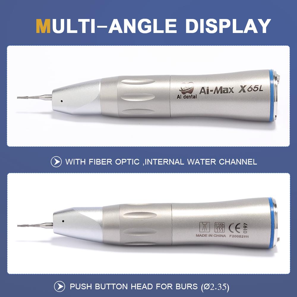 Стоматологический угловой наконечник AI-X65L 1:1 прямой хирургический наконечник с одним — фото 11