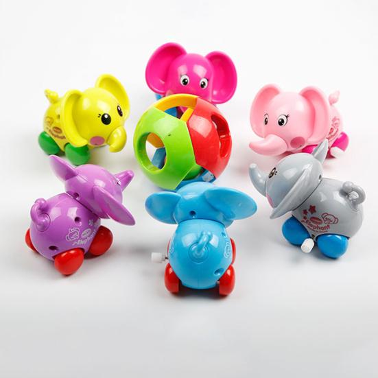 Wind-up Toy No Batteries Needed Educational Clockwork Toy Elephant Shape Kids