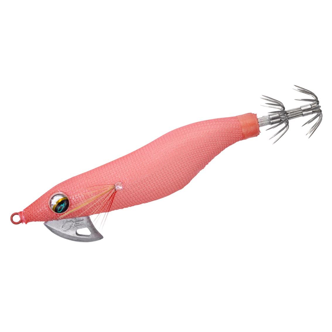 Daiwa Squid Metal Omorigu Emeraldas OR Egi Светящийся Полностью Красный 2.5 -