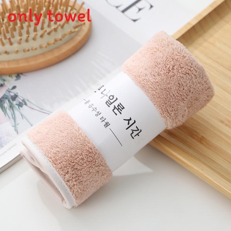 Coral Fleece Towel With High Density Plush Material For Home And Travel Use