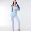 Women's Seamless 3-Piece Yoga & Sportswear Set