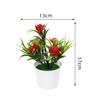 Artificial Potted Simulation Fake Lotus Yellow Red Orange Pink Purple Plants Flower Home Garden Table Decoration Room Ornaments