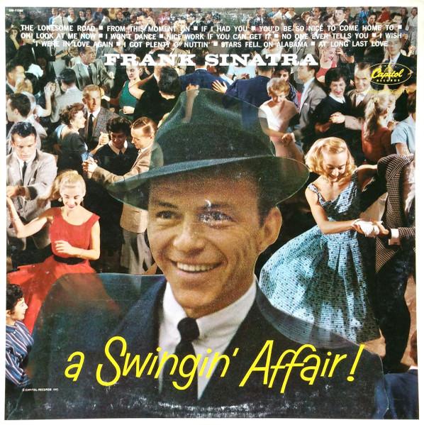 

LP Record FRANK SINATRA - A Swingin Affair SM11502 Capitol Records 1976 US Jazz Used