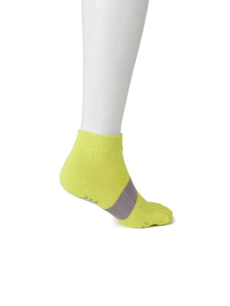 Racing Run Made in Sports Black [Tabio] Five-Finger Socks, 23.0-25.0cm, Japan, Socks,