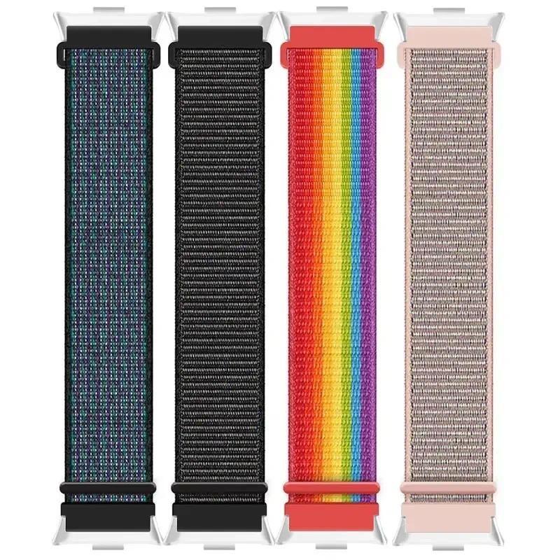 Nylon Loop for Redmi Watch 4 Strap Adjustment Sport Soft Replacement Bracelet for Xiaomi Mi Band 8 Pro Strap Accessories