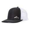 Fashion Mountain Range Embroidery Baseball Cap Adjustable Hip-hop Mesh Baseball Hats Sunscreen Hats For Man Women