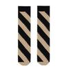 College Style Women Middle Tube Socks Japanese Cute Harajuku Hollow Out Breathable Stripes Vintage Streetwear Hosiery