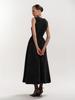 European & American Women's Elegant Solid Color Long Dress - New Fashion, Sophisticated Style.