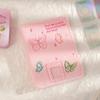 Ins 4 Palace Grid Storage Album 10pcs Inner Page Korean Plush Butterfly Binder  Album Polaroid Star Chasing Card Album