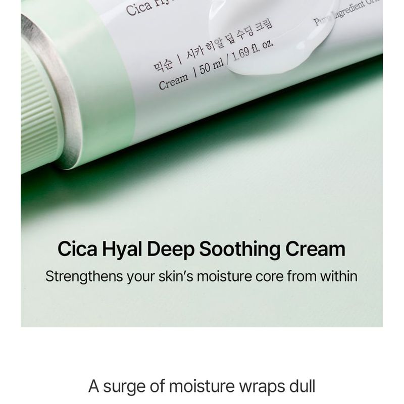 mixsoon - Cica Hyal Deep Soothing Cream