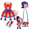 Horror Game Play Time Lily Cosplay Costume Childs Carnival Costume Party Outfits Birthday Party Halloween Sleeveless Bow Dress