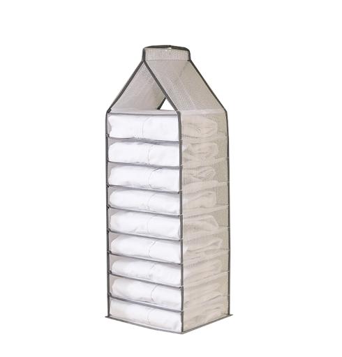 1pc Wardrobe Hanging Storage Bag Cabinet Organizer For Pants Socks T-Shirt Underwear Organizer Hanging Closet Organizer