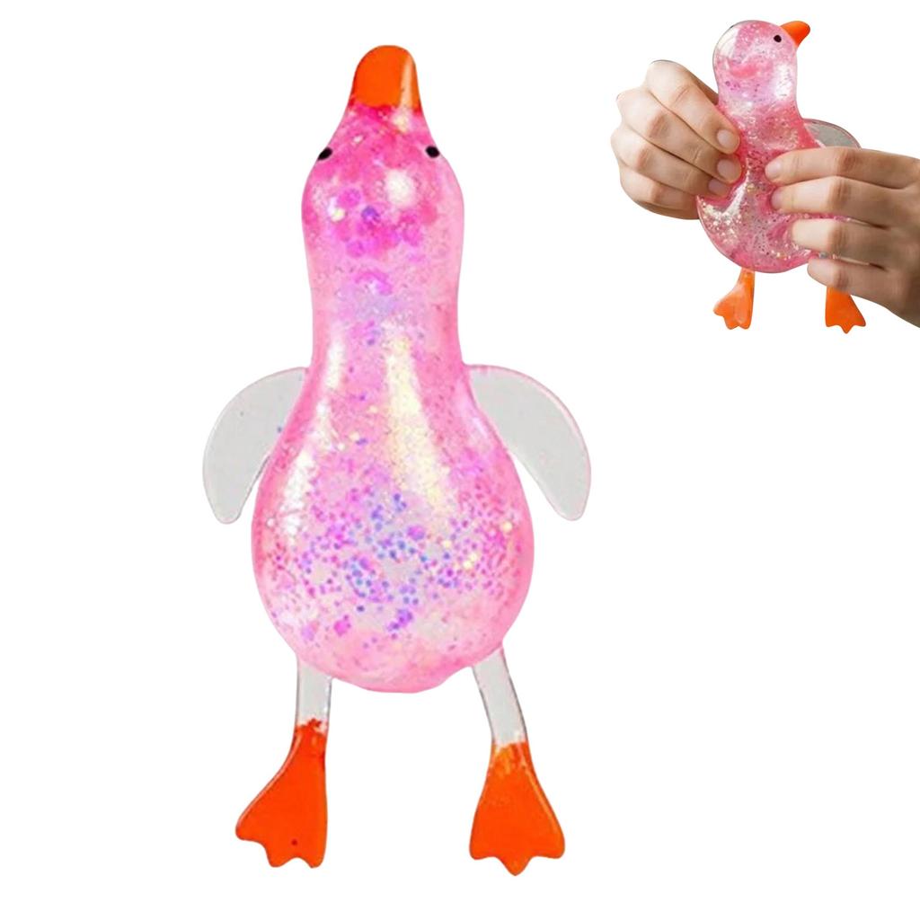 False Denture Glitter Ducks Stretchy Ducks Toys Toys Stress Stress Sensory Toys Party Stuffers Christmas Birthday Gifts