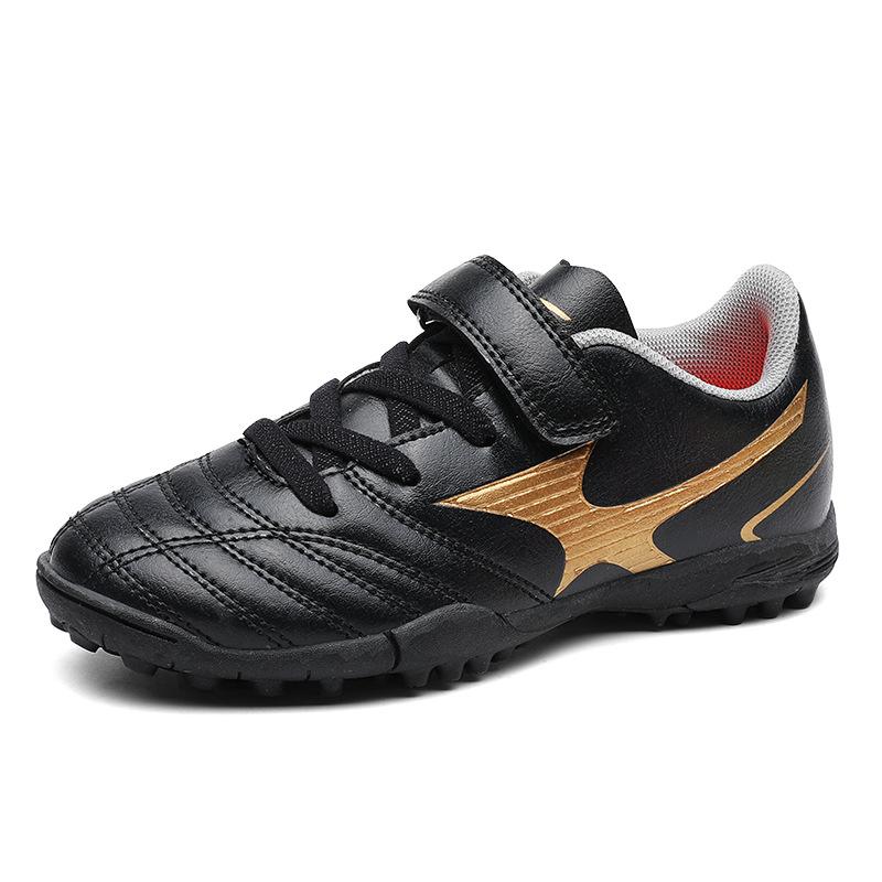 Manufacturer football shoes men's flat-soled adult grass spiked shoes adolescent boys and girls primary school students training TF broken spiked sho