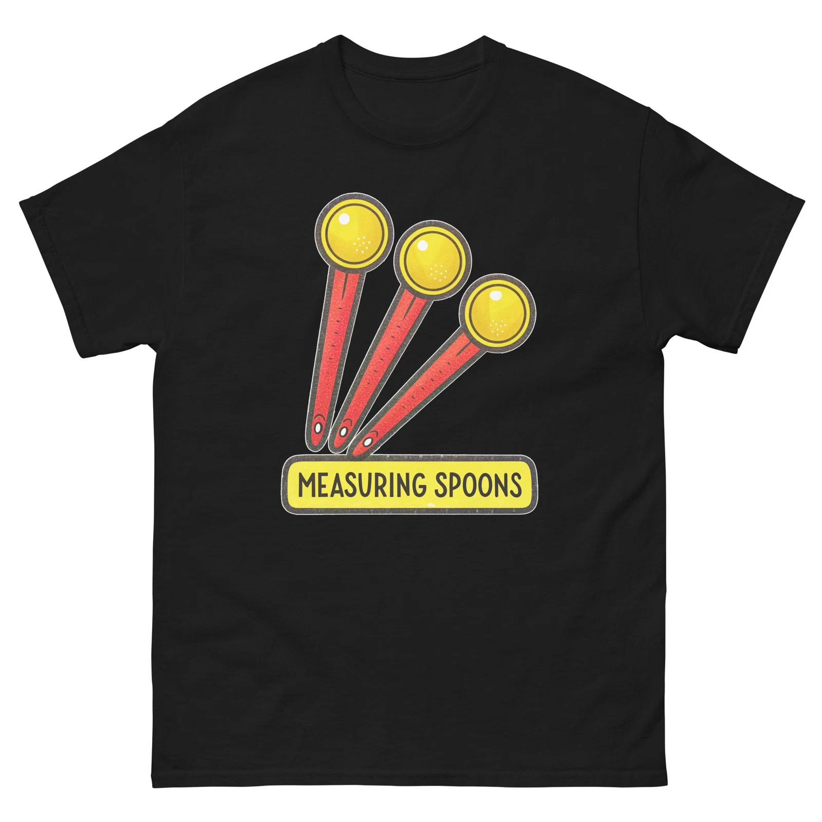 Measuring Spoon Kitchen Home Cooking Culinary Utensil T-Shirt XL