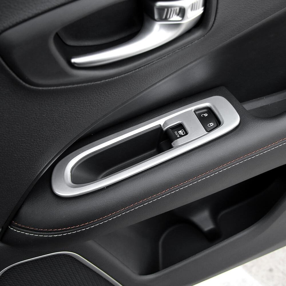 Door Window Lift Switch Cover for Jeep Compass 2017- Door Knob Trim