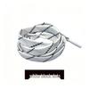 Diagonal Dots Flat Shoelaces, 1cm Wide, Double Stripe for Sports, Casual, Canvas, and Board Shoes.