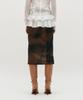 Kimjisu Embroidered Graphic Jersey Skirt _ Brown