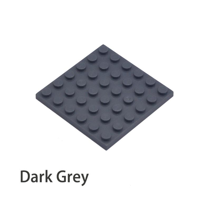 Non-Toxic 50Pcs Diy Building Blocks 6X6 Dots Thin Figures Bricks 12Color Educational Creative Size Compatible Brand Toys For Children 3958