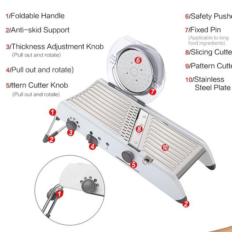 Abay Multifunctional Vegetable Slicer & Grater