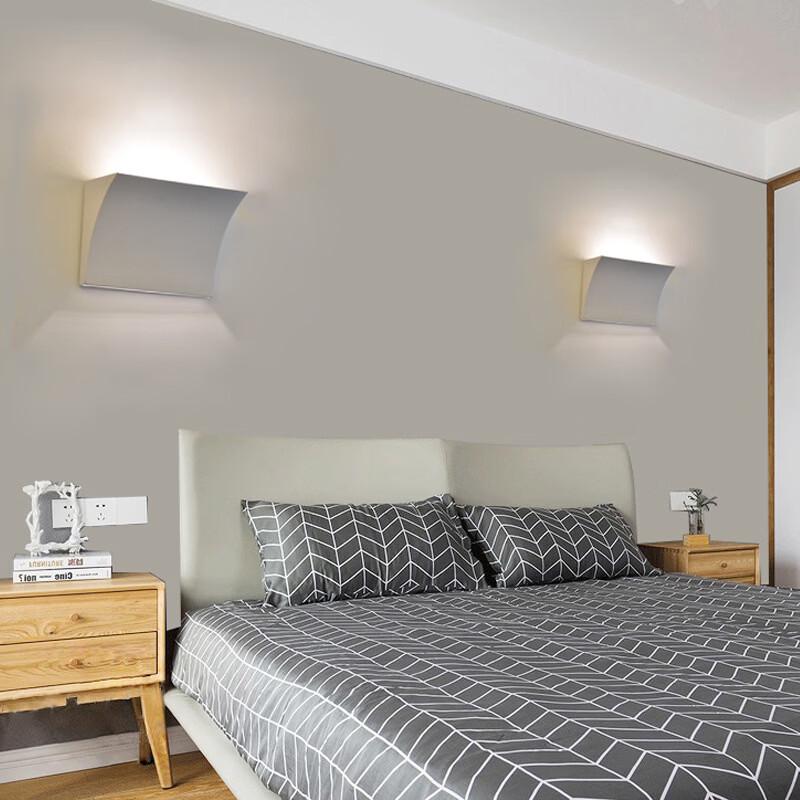 Mengpao Nordic Style White LED Wall Light