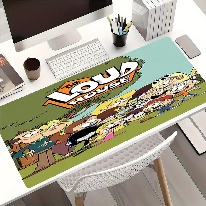 The Loud House Mouse Pad - Non-Slip Rubber Base, Smooth Surface for Work,Gaming,Office,And Home Use, Desk Mouse Pad