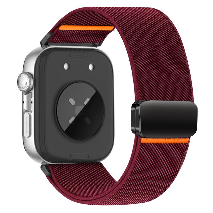 Huawei Fit3/Fit4/Pro Magnetic Buckle Nylon Watch Band with Metal End Links