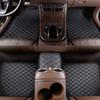 Universelles 5-teiliges Auto-Fußmatten-Set PU-Leder Wasserdicht Auto-Fußmatten-Schutz Teppich Vorder- und Rückmatten Set Auto Zubehör