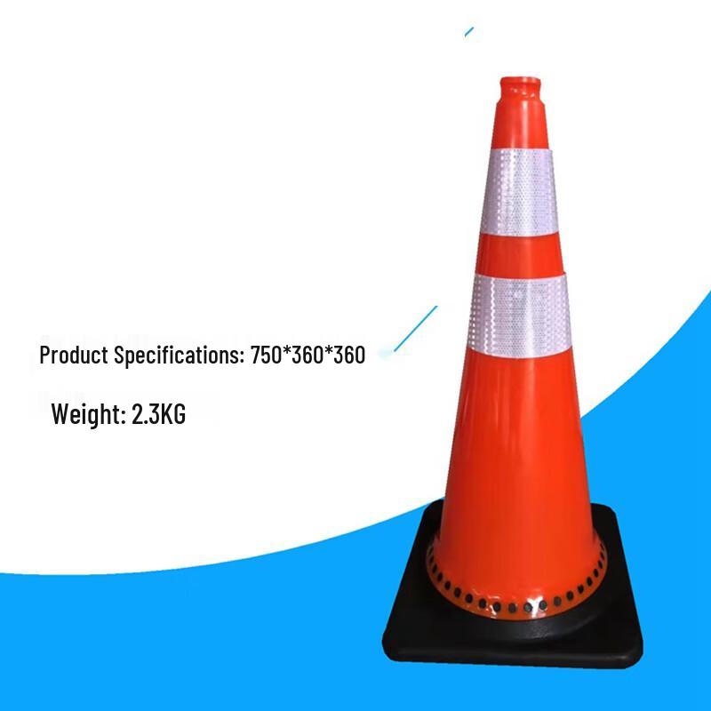 Longchan Reflective PVC Traffic Cone
