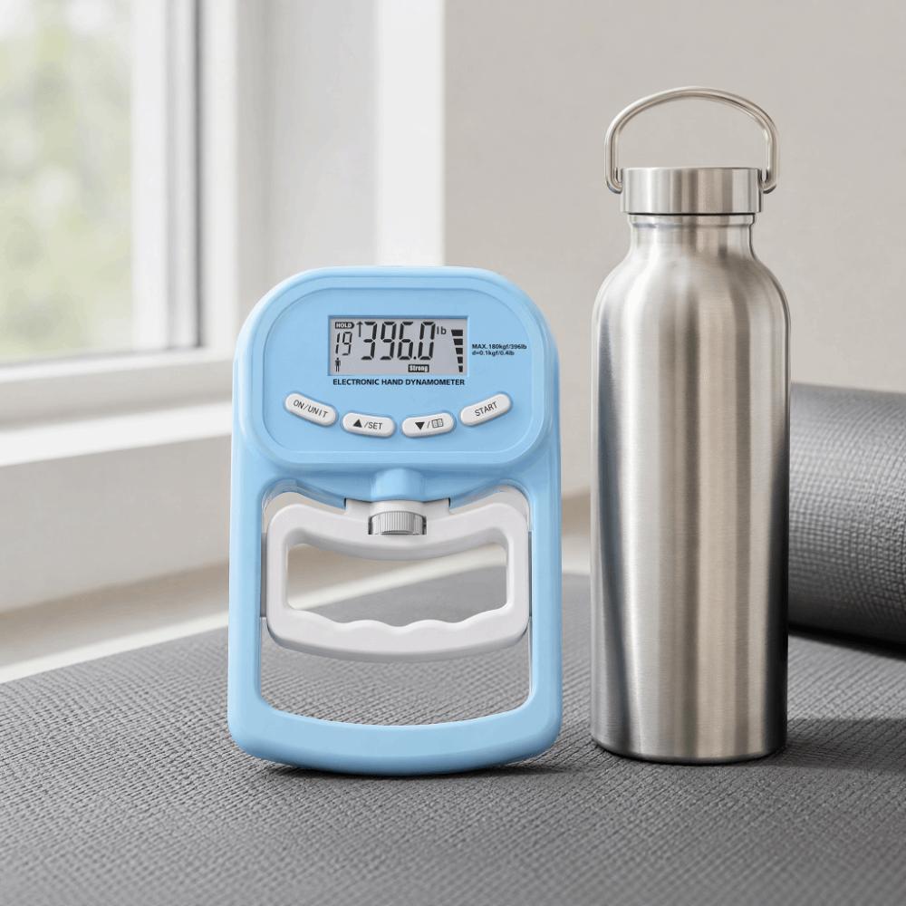180kg Hand Grip Strength Trainer Digital LCD Display Grip Strength Tester Home Use