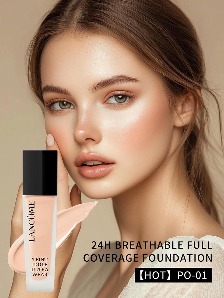 LANCÔME Teint Idole Ultra Wear All-day Wear Foundation Breathable Coverage PO-01 - 1.0 FL.OZ./30ML