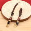Nøkkelanheng i kinesisk stil, snor, flettet tau, nøkkelring, gjør-det-selv xiangyun-tau, nøkkelring, sandeltretau, anheng
