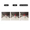 Christmas Hat Spirit Body Three-dimensional Cartoon Decoration Pendant Christmas Gift Hanging Decoration