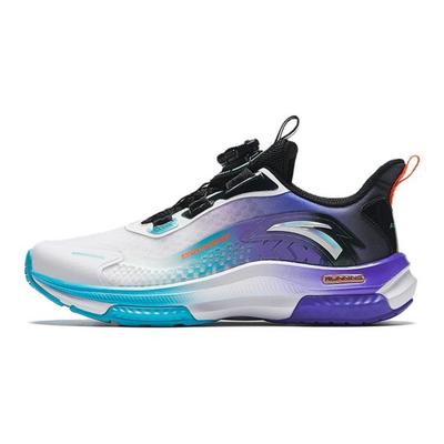 Lingfeng Durable Low-Top Kids Running Shoes Kids Sneaker White Black Blue 312335530-2