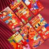 6pcs Cartoon Red Envelope Traditional Red Pocket 2026 Horse Year Money Envelope  Spring Festival