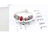 DIY Beaded Snowflake Christmas Bracelet - European & American Style Holiday Gift