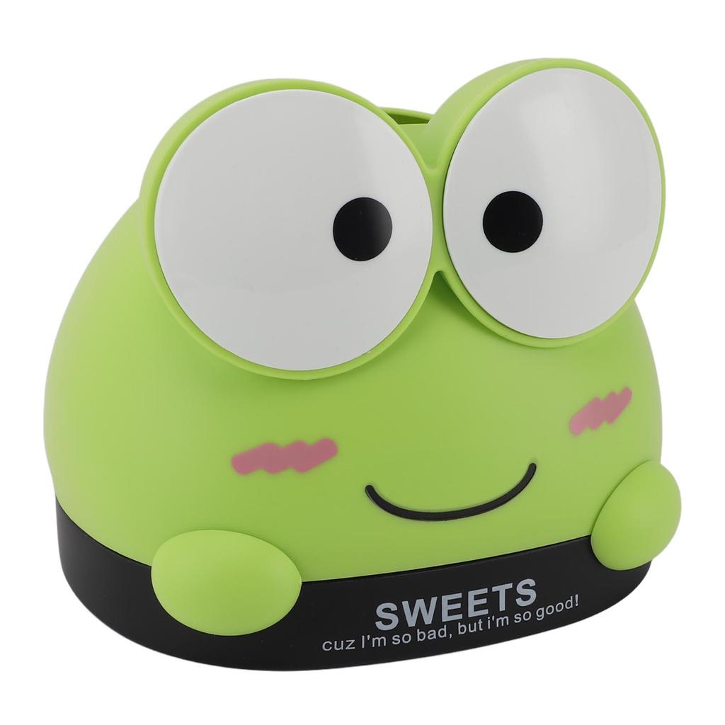 Niedlicher Frosch Taschentuchbox Abdeckung PP Cartoon Tier Schreibtisch Servietten Spender Taschentuchhalter Box für