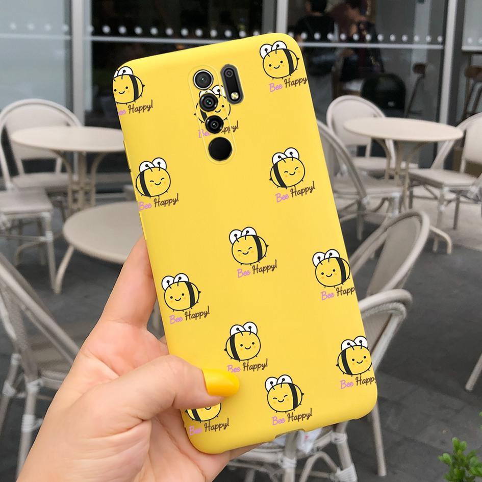 For Xiaomi Redmi 9 Case Silicone Daisy Cactus Phone Back Cover For Redmi 9 Prime Soft Case For Xiaomi Poco M2 M 2 Reloaded Coque