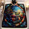 Bold Big Car Design Soft Microfiber Throw Blanket – Cozy for Bed, Sofa, Camping, Picnic & Winter Warmth Decor