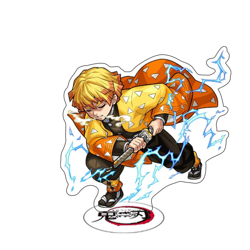 Demon Slayer Anime Acrylic Stand Kimetsu No Yaiba Kamado Tanjirou Hashira Giyuu Action Figure Desk Model Toy