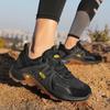 Wear Resistant Cowhide Sole Outdoor Hiking Shoes Men Sneakers Non-slip Sport Running Trekking Shoes for Men Outdoor Breathable