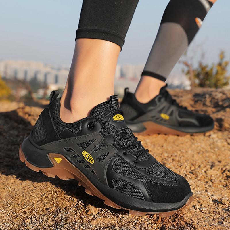 Wear Resistant Cowhide Sole Outdoor Hiking Shoes Men Sneakers Non-slip Sport Running Trekking Shoes for Men Outdoor Breathable